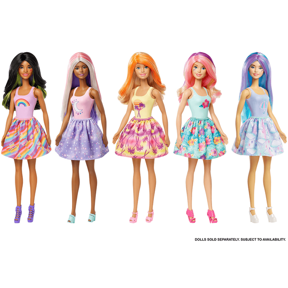 Barbie Color Reveal - Renk Değiştiren Sürpriz Barbie Bebekler Seri 3 Gtp42