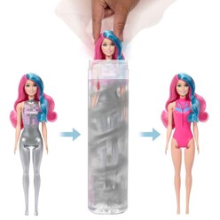 Barbie Color Reveal - Renk Değiştiren Sürpriz Barbie Disco Star Serisi JCP01 - Thumbnail