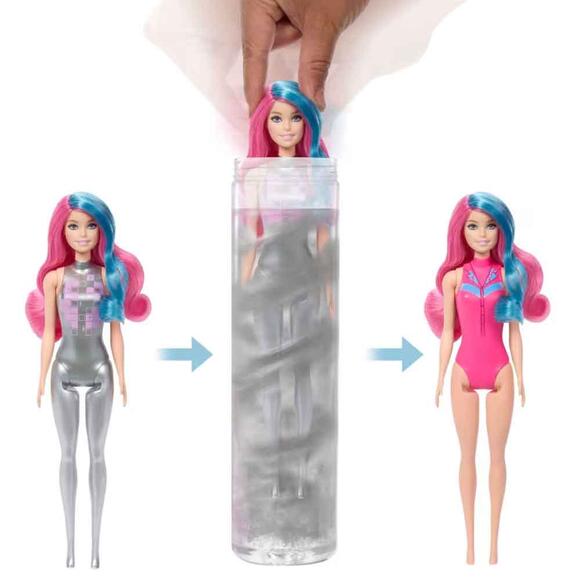 Barbie Color Reveal - Renk Değiştiren Sürpriz Barbie Disco Star Serisi JCP01