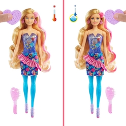 Barbie Color Reveal Renk Değiştiren Sürpriz Barbie Parti Serisi - Seri 4 GWC58 - Thumbnail