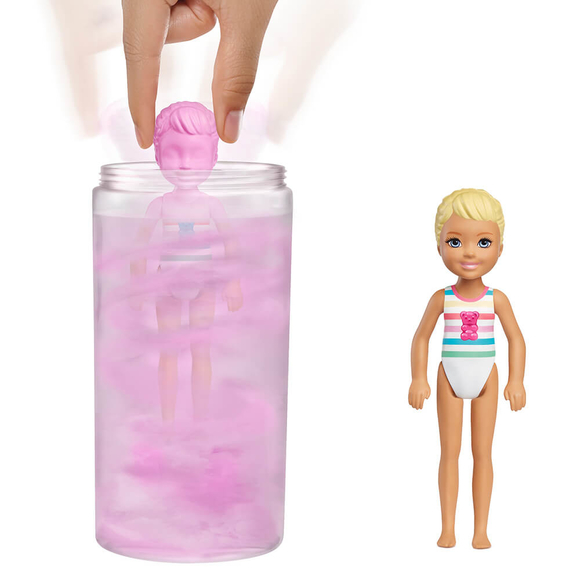 Barbie Color Reveal - Renk Değiştiren Sürpriz Chelsea Bebekler GPD41