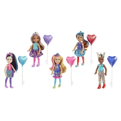 Barbie Color Reveal Renk Değiştiren Sürpriz Chelsea Parti Serisi - Seri 4 GWC62 - Thumbnail