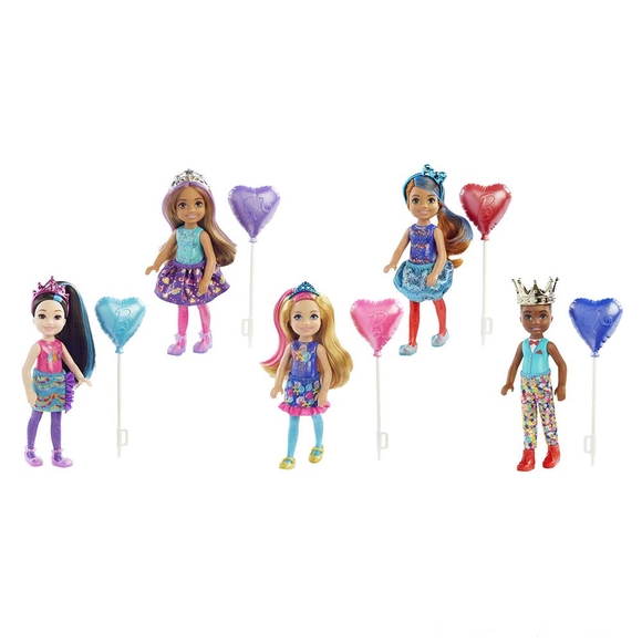 Barbie Color Reveal Renk Değiştiren Sürpriz Chelsea Parti Serisi - Seri 4 GWC62