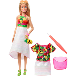 Barbie Crayola Meyveli Tasarım Bebeği GBK18 - Thumbnail