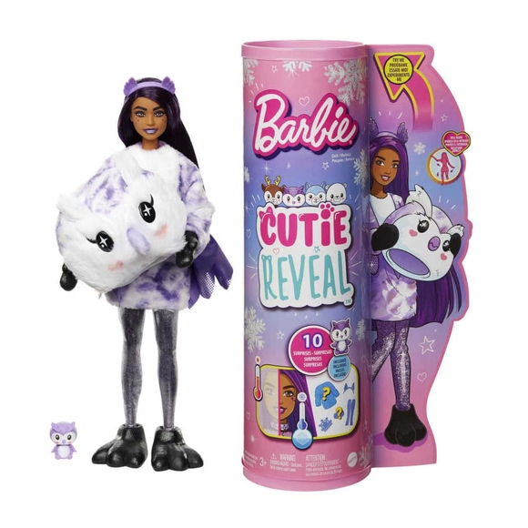 Barbie Cutie Reveal Bebekler- 3 Seri HJM12