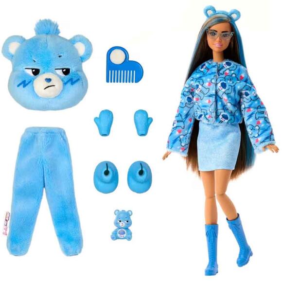 Barbie Cutie Reveal Care Bear Serisi - Mavi JCN96
