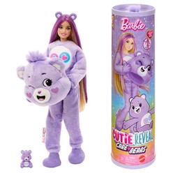 Mattel Barbie - Barbie Cutie Reveal Care Bear Serisi - Mor JCN94