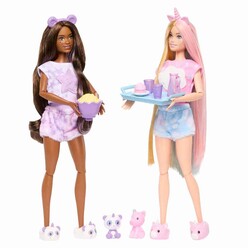 Barbie Cutie Reveal Pijama Partisi İkili Set HRY15 - Thumbnail