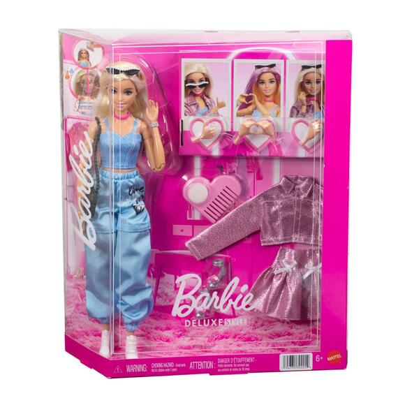 Barbie Deluxe Style Bebek ve Aksesuarları JNC61