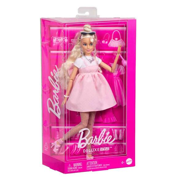 Barbie Deluxe Style Bebekler - Sarı Saçlı HYV27