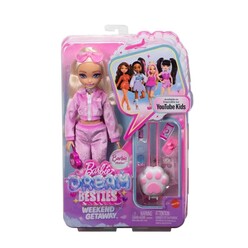 Mattel Barbie - Barbie Dream Besties Dünya Macerası Malibu Bebek JMV16