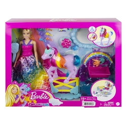Barbie Dreamtopia Bebek ve Tek Boynuzlu At GTG01 - Thumbnail