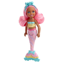Barbie Dreamtopia Chelsea Denizkızı Bebekleri FKN03 - Thumbnail