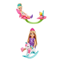 Mattel Barbie - Barbie Dreamtopia Chelsea ve Eğlenceli Dünyası Oyun Seti GTF48