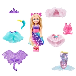Barbie Dreamtopia Chelsea ve Kostümleri Oyun Seti GTF40 - Thumbnail