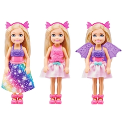 Barbie Dreamtopia Chelsea ve Kostümleri Oyun Seti GTF40 - Thumbnail