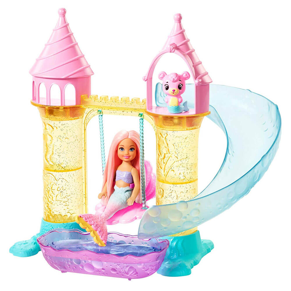 Barbie Dreamtopia Deniz Kızı Chelsea Ve Şatosu Oyun Seti FXT20