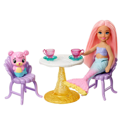 Barbie Dreamtopia Deniz Kızı Chelsea Ve Şatosu Oyun Seti FXT20 - Thumbnail