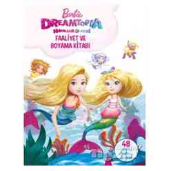 Barbie Dreamtopia Hayaller Ülkesi Faaliyet ve Boyama Kitabı - Thumbnail