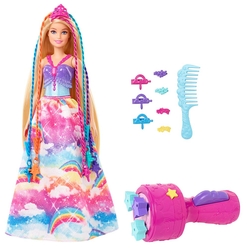 Barbie Dreamtopia Örgü Saçlı Prenses ve Aksesuarları GTG00 - Thumbnail