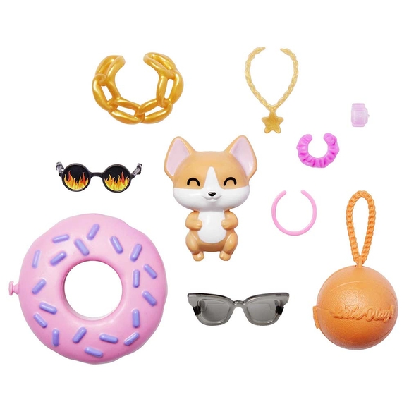 Barbie Extra - Ekose Ceketli Bebek HDJ46