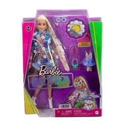 Mattel Barbie - Barbie Extra - Mavi Etekli Bebek HDJ45