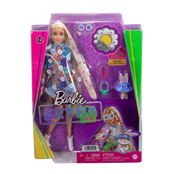 Barbie Extra - Mavi Etekli Bebek HDJ45