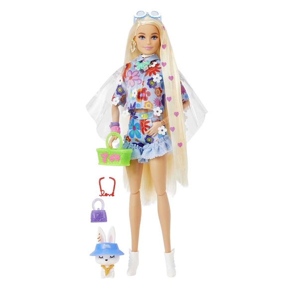 Barbie Extra - Mavi Etekli Bebek HDJ45