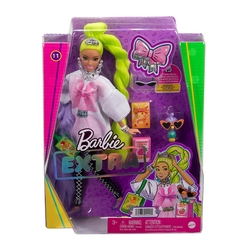 Mattel Barbie - Barbie Extra - Neon Saçlı Bebek HDJ44