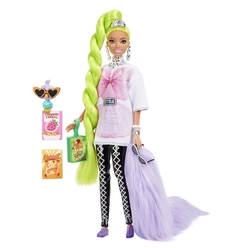 Barbie Extra - Neon Saçlı Bebek HDJ44 - Thumbnail