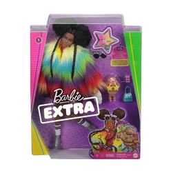 Barbie Extra Renkli Ceketli Bebek GVR04 - Thumbnail