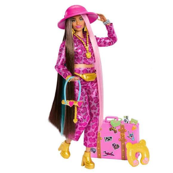 Barbie Extra Seyahat Bebekleri - Safari Temalı HPT48