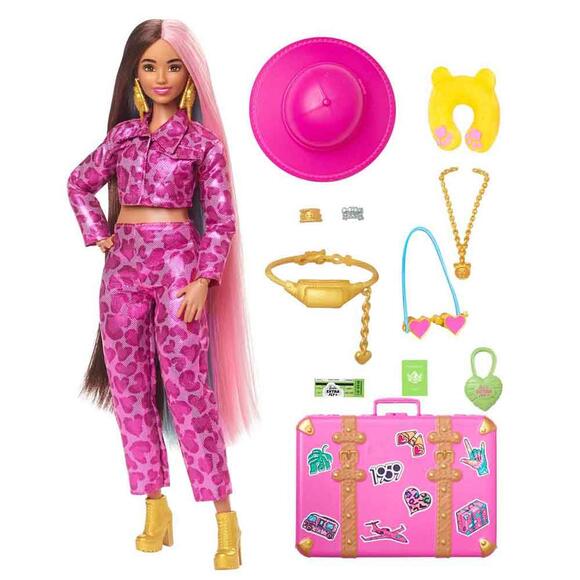 Barbie Extra Seyahat Bebekleri - Safari Temalı HPT48