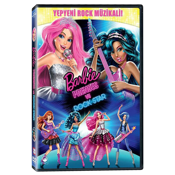 Barbie in Rock'n Royals - Barbie Prenses Ve Rock Star - DVD