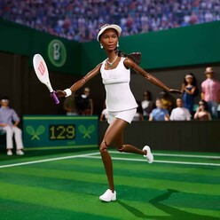Barbie Inspiring Women Bebek - Venus Williams  HRM49 - Thumbnail