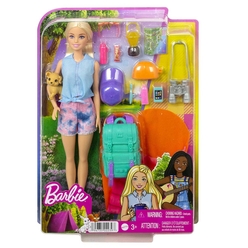Barbie Kampa Gidiyor Oyun Seti HDF73 - Thumbnail
