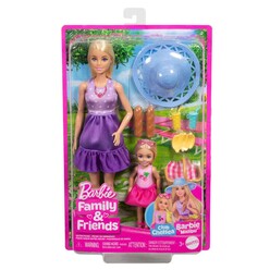 Mattel Barbie - Barbie Malibu ve Chelsea Kıyafetleri ve Aksesuarları JBF43