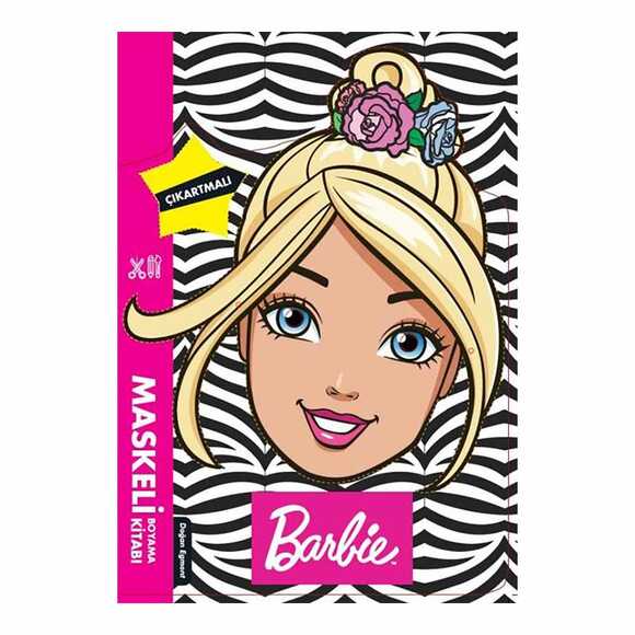 Barbie Maskeli Boyama Kitabı
