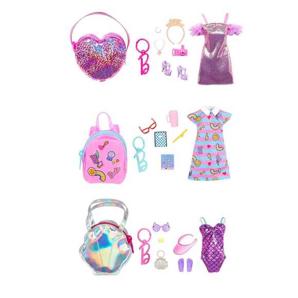 Barbie nin Mini Çanta Aksesuarları HJT42
