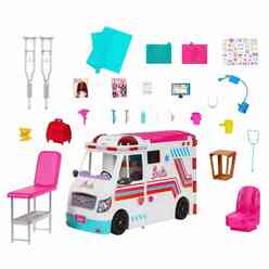 Barbie nin Yeni Ambulansı HKT79 - Thumbnail