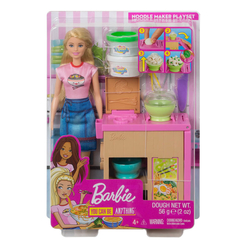Barbie Noodle Yapıyor Oyun Seti GHK43 - Thumbnail