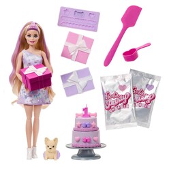 Barbie Party Unboxed Köpeğimin Doğum Günü Serisi JFG68 - Thumbnail