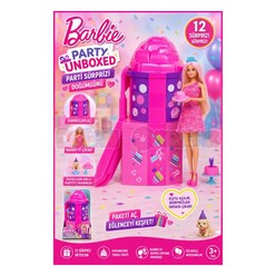 Barbie Party Unboxed Parti Sürprizi Doğumgünü JKF66 - Thumbnail