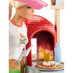 Barbie Pizza Yapıyor Oyun Seti FHR09 - Thumbnail