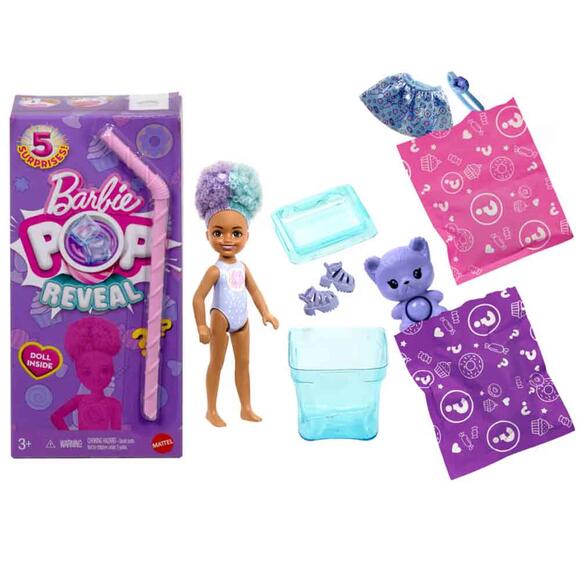 Barbie Pop Reveal Chelsea Atıştırmalık Serisi JFY01