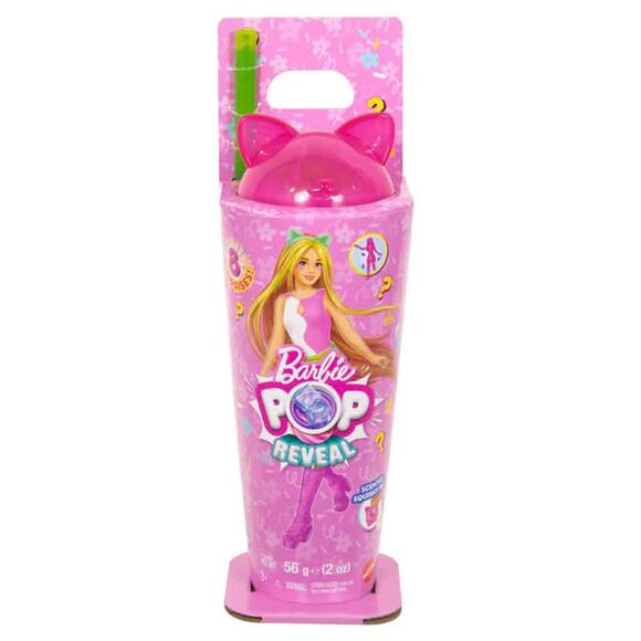 Barbie POP Reveal Milkshake Serisi - Pembe Kedi JCN88