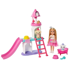 Barbie Prenses Macerası Chelsea Prenses Oyun Setleri GML72 - Thumbnail