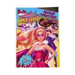 Barbie Prensesin Süper Gücü - Çıkartmalı Faaliyet Kitabı - Thumbnail