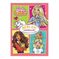 Barbie Rüya Evi Maceraları Çıkartmalı Boyama Kitabı - Thumbnail