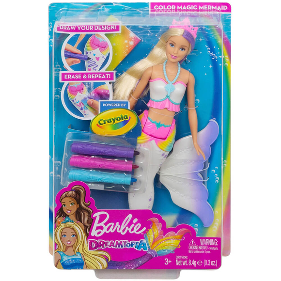 Barbie Sihirli Renkler Denizkızı GCG67